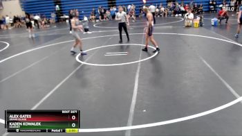 126 lbs Round 5 - Kaden Kowalek, Kearney vs Alex Gates, Grand Island