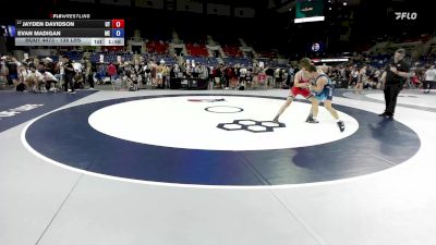 138 lbs Champ. Rd Of 64 - Jayden Davidson, UT vs Evan Madigan, ME