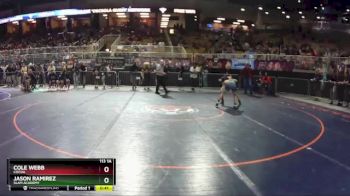 113 1A 7th Place Match - Cole Webb, Cocoa vs Jason Ramirez, SLAM Academy