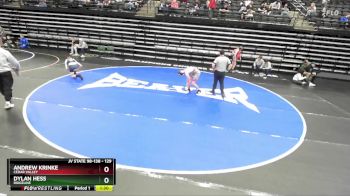 129 lbs Cons. Round 1 - Andrew Krinke, Cedar Valley vs Dylan Hess, Ridgeline