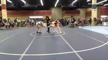 68 kg Round Of 16 - Aynslee Hester, White River Hornets Wrestling Club vs Clarissa Agostini, Unatached