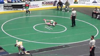 82 lbs Consi Of 16 #1 - Finn Scott, McGuffey vs Ryker Boos, Solanco