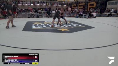 150 lbs Cons. Round 2 - Braeden Nees, Iowa vs Elijah Kupka, Immortal Athletics WC