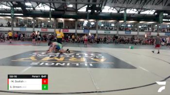 109-116 lbs Cons. Round 3 - Michael Goolish, Conant HS vs Shane Stream, Lincoln Way Wrestling Club