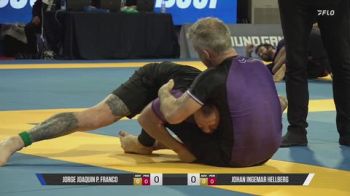 Jorge Joaquin P. Franco vs Johan Ingemar Hellberg 2026 IBJJF European NoGi
