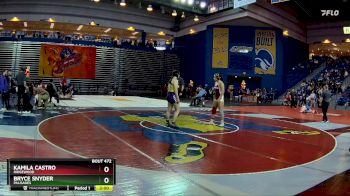 170 lbs Semifinal - Kamila Castro, Ridgewood vs Bryce Snyder, Palisades