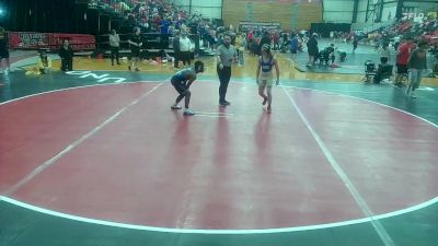 125 lbs Cons. Round 1 - Zebediah Tibbles, NEO vs Marley Hogan, Carl Albert