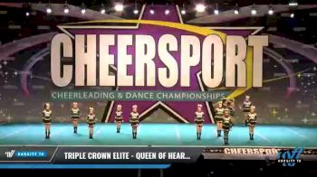 Triple Crown Elite - QUEEN OF HEARTS [2021 L1 Youth - D2 - Small - B Day 2] 2021 CHEERSPORT National Cheerleading Championship