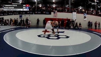 97 kg Champ. Round 1 - Kendrick Curtis, RTC South vs Elijah Hunter, West Virginia Regional Training Center