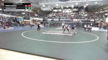 155 lbs Cons. Round 3 - Trista Rogers, Haven HS vs Johnna Ebner, Phillipsburg HS