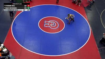 124 lbs Consi Of 16 #2 - Tyheime Bell, Shippensburg vs Shay Krysinski, Steel Valley