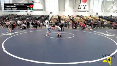 101 lbs Cons. Round 2 - Devin Akyali, Elite Wrestling Academy (Long Island) vs Nolan Miller, Club Not Listed