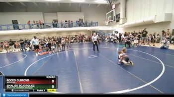 48-52 lbs Round 2 - Emalisa Bojorquez, Utah Eagles Wrestling Club vs Rocko Oldroyd, Westlake