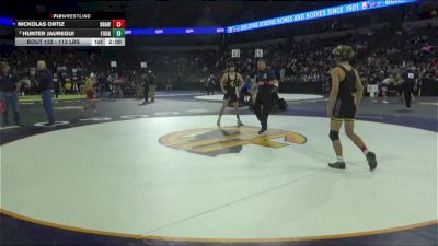 113 lbs Round Of 32 - Nickolas Ortiz, Brawley (SD) vs Hunter Jauregui, Fountain Valley (SS)