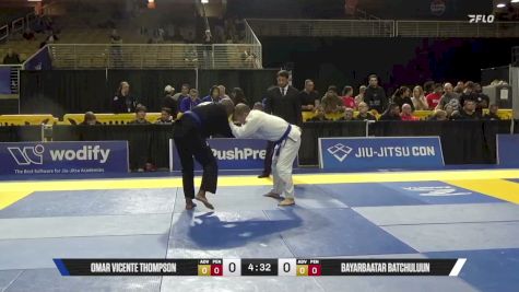 Bayarbaatar Batchuluun vs Omar Vicente Thompson 2026 Pan Jiu Jitsu IBJJF Championship