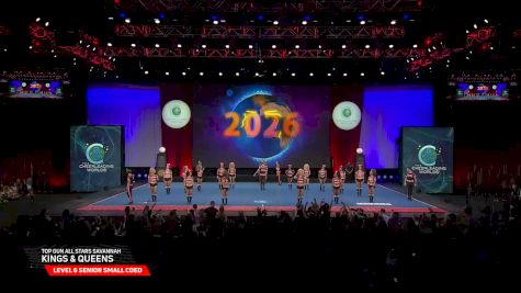 Top Gun All Stars Savannah - Kings & Queens [2026 L6 Senior Small Coed Semis] 2026 The Cheerleading Worlds