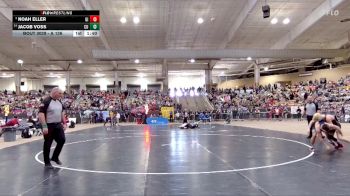 A 126 lbs Champ. Round 1 - Noah Eller, Gibbs High School vs Jacob Voss, Cumberland Co. High School