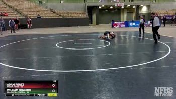 126 lbs Quarterfinals (8 Team) - William Howard, Millington Central vs Adam Perez, Pigeon Forge