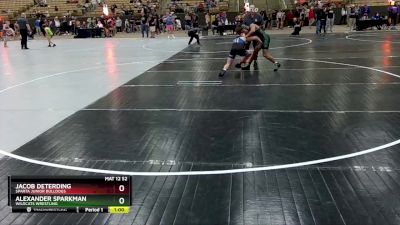 135 lbs Cons. Round 3 - Braxton Glodo, Sparta Junior Bulldogs vs Antwan Hill, Future Spartans