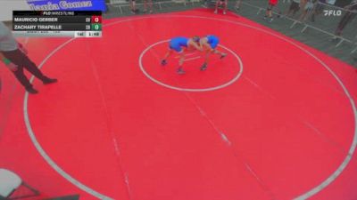 106 lbs 1st Place Match - Mauricio Gerber, Canyon View vs Zachary Tirapelle, Clovis High