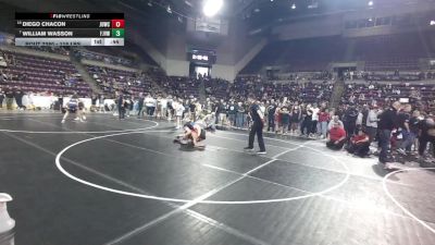115 lbs Champ. Rd Of 16 - William Wasson, FH Jr Vikings Wrestling Club vs Diego Chacon, Juggernaut WC
