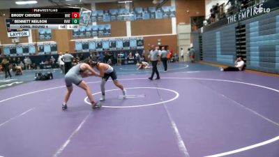 175 lbs Cons. Round 4 - Bennett Neilson, Riverton vs Brody Chivers, Uintah