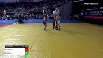 60 lbs Round Of 16 - Christian Garza, Takedown Express Wrestling Club vs Maddox Mejia, Chickasha Youth Wrestling