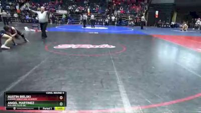 134 lbs Cons. Round 4 - Austin Bielski, Elevate Wrestling Academy vs Angel Martinez, Bulldog Elite WC