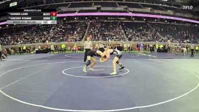 D3-126 lbs Cons. Round 3 - Vincent Stamm, Lake Odessa Lakewood vs Tanner Land, Imlay City