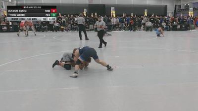 157 lbs Champ. Rd Of 32 - Trig White, Prairie Farm vs Jaxson Essig, Purler Wrestling