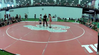 130 lbs Eletise Fager, Utah vs Lilly Mitchell, Virginia