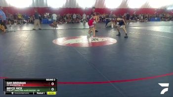 112-112 B Round 2 - Bryce Mick, Pequot Lakes/Pine River Backus vs Sam Brennan, CR Washington