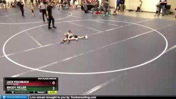 5th Place Match - Jack Fischbach, Maple Grove vs Brody Miller, Tri-City United Titans