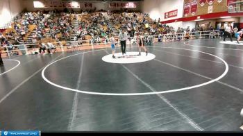 105 lbs Quarterfinal - Dylan DeBoer, Powell Middle School vs Zander Stahl, Lovell Middle School