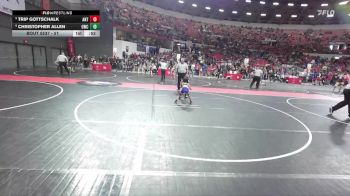 51 lbs Semifinal - Christopher Allen, Oconomowoc Wrestling Club vs Trip Gottschalk, Antigo