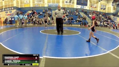 49 lbs Round 2 (8 Team) - Graham Patterson, Leo Wrestling Club vs Kameron McCoy, Alphas Wrestling