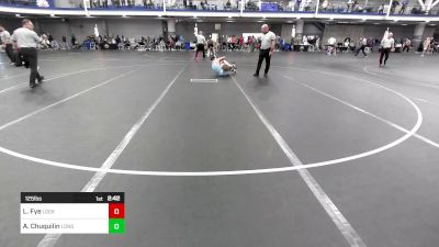 125 lbs Consi Of 16 #1 - Lucas Fye, Lock Haven-Unattached vs Anthony Chuquilin, Long Island