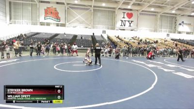 50 lbs Cons. Round 3 - William Opett, Webster Junior Titans You Wrestling vs Stryker Brown, Club Not Listed