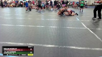 215 lbs Round 1 (6 Team) - Nolan McKelvy, Applied Pressure X Kame Style vs Caleb Gaskins, Glynn Coastal