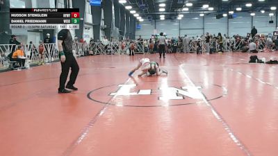 72 lbs Round 3 - 12:30pm Saturday - Hudson Stenglein, NYWAY - Iron Empire vs Daniel Friedmann, Westshore D.S.