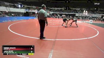 157 lbs Champ Round 1 (16 Team) - Derek Shultz, Kellam vs Jack Olivo, St. Augustine Prep