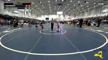 113 lbs Quarterfinal - Luke Ackerman, Warrior Warehouse Wrestling vs Jake Murphy, Minisink Wrestling