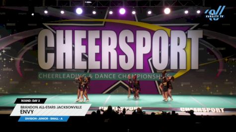 Brandon All-Stars Jacksonville - Envy [2024 L1 Junior - Small - A Day 2] 2024 CHEERSPORT National All Star Cheerleading Championship