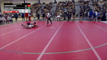 165 lbs Champ. Round 1 - Ashton Meister, Wisconsin-La Crosse vs Devin Perez, Iowa Central Community College