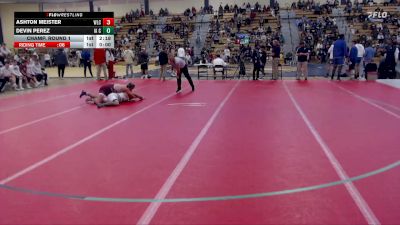 165 lbs Champ. Round 1 - Ashton Meister, Wisconsin-La Crosse vs Devin Perez, Iowa Central Community College