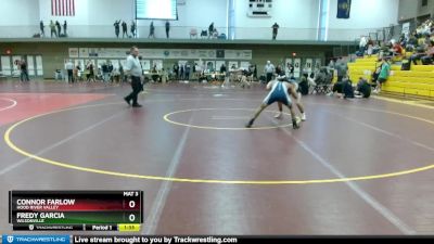 113 lbs Semifinal - Connor Farlow, Hood River Valley vs Fredy Garcia, Wilsonville