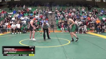 165 lbs Champ. Round 3 - Gabe McNally, Clay vs Ransom Els, Washington (massilon)