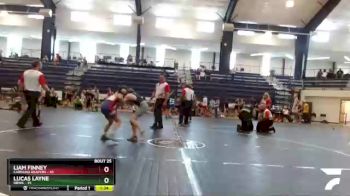 85 lbs Round 3 - Liam Finney, Carolina Reapers vs Lucas Layne, NBWA