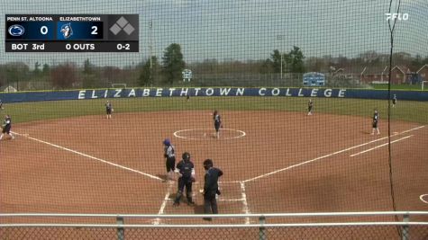 Replay: Penn St.-Altoona vs Elizabethtown - DH | Mar 30 @ 12 PM