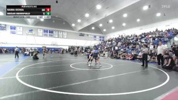 120 lbs Champ. Round 3 - Megan Merrifield, Temescal Canyon vs Naima Ochoa, Gahr